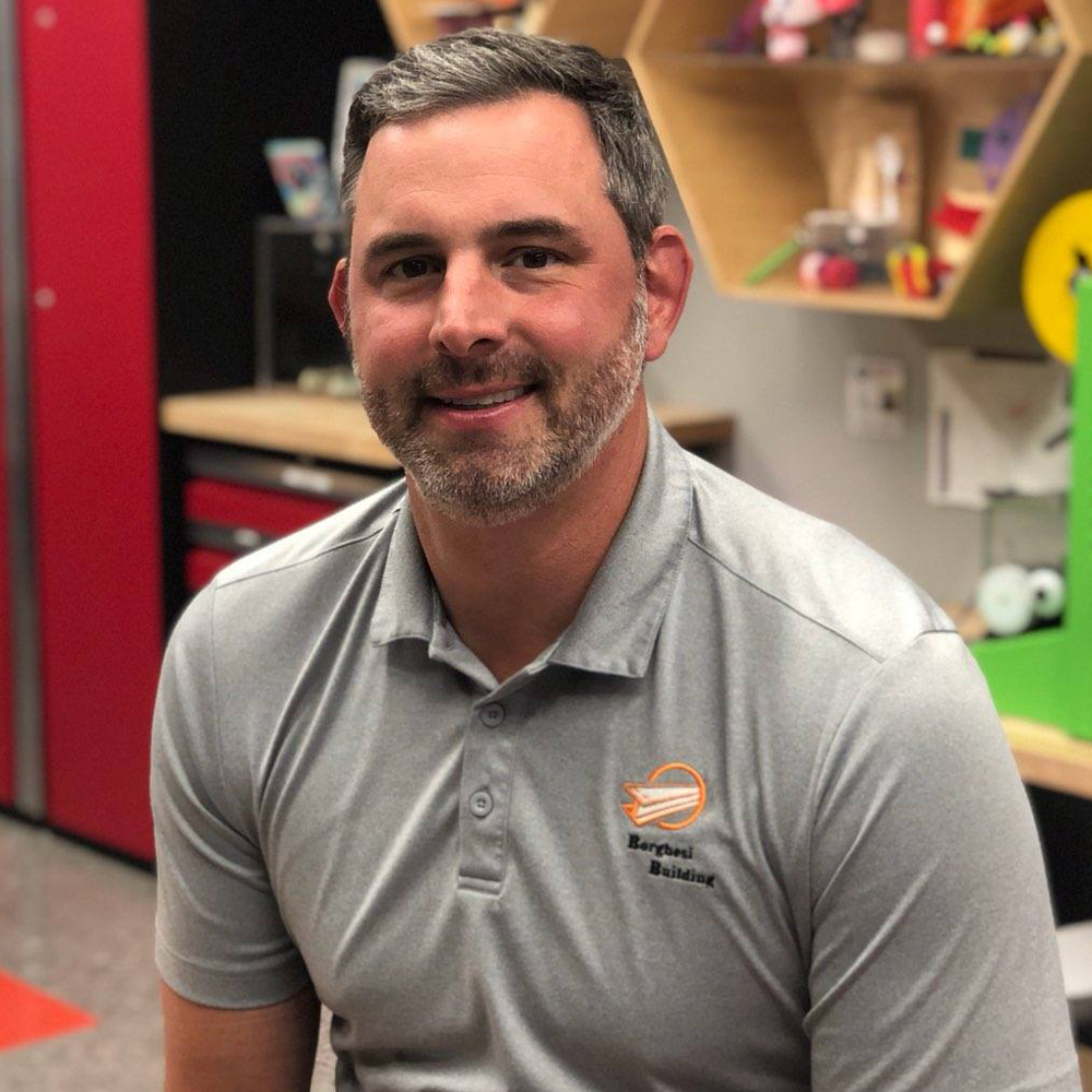 Marc Borghesi - he is smiling for the camera