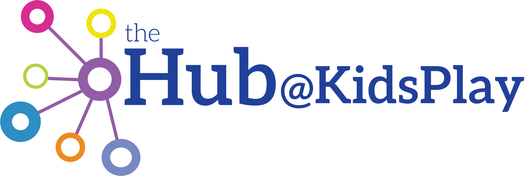The Hub at KidsPlay Logo Horizontal